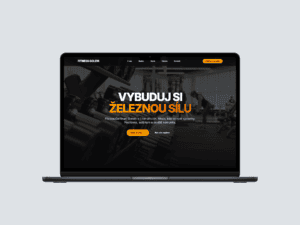 FItness Golem - Webové stránky