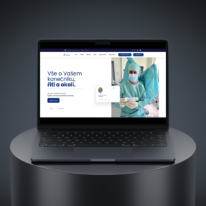 Web vytvořený Romanem Bohosem pro Petra Pachira – Bohos Digital reference