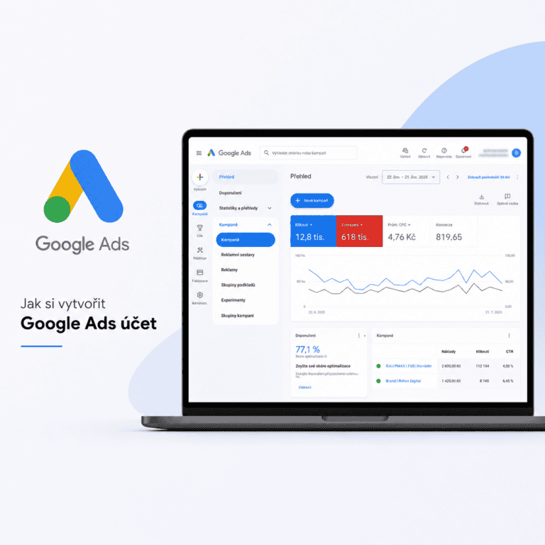 Založení Google Ads účtu – návod krok za krokem